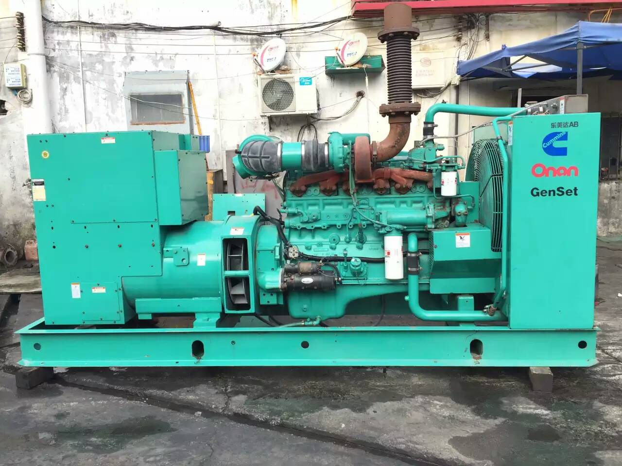 成华租赁发电机-柴油发电机不正常冒烟的原因